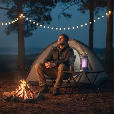 Lampe anti moustique 