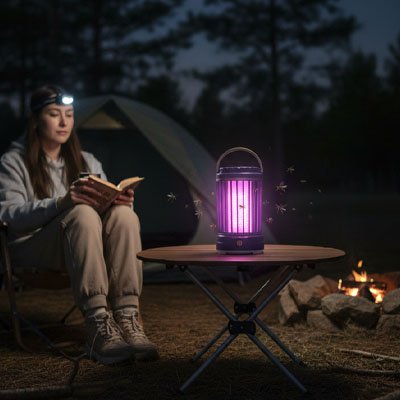 Lampe anti moustique 