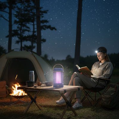 Lampe anti moustique 
