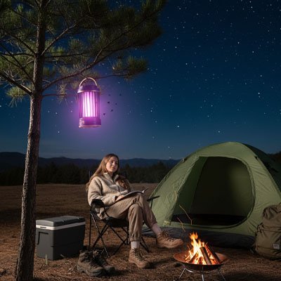 Lampe anti moustique 